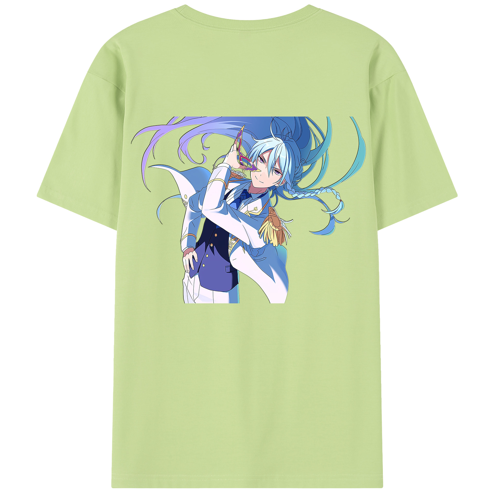 （画像用） あんさんぶるスターズ! Ensemble Stars 綿100％半袖Tシャツ（背面プリント）